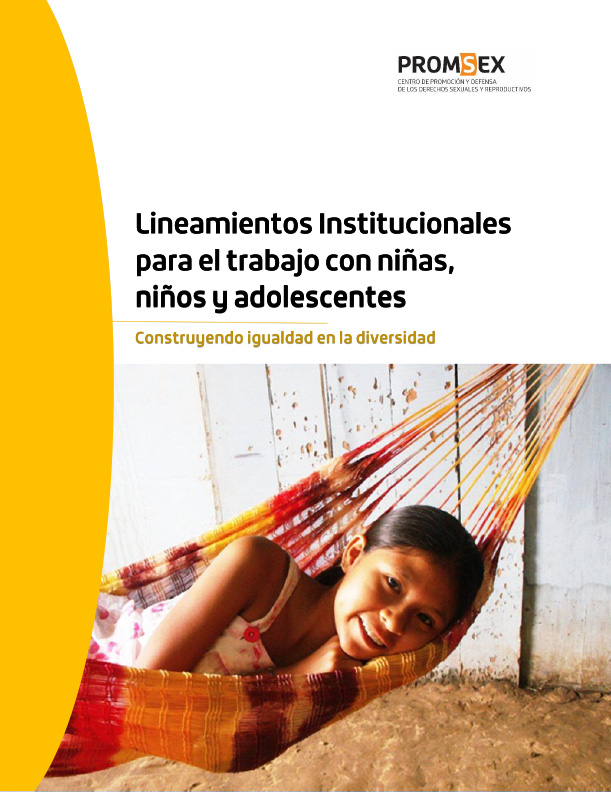 Lineamientos Institucionales para el trabajo con niñas, niños y adolescentes (PDF)