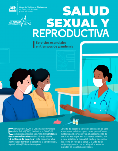 Portada "Salud sexual y reproductiva"