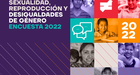 Portada de Sexualidad, Reproducción y desigualdades de género, encuesta 2022