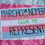 Imagen tomada de facebook del Director del Movimiento Trans del Perú Mishell Romaní.